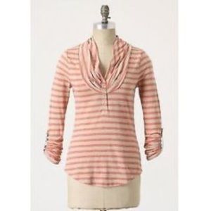 Pilcro and the Letterpress striped henley top